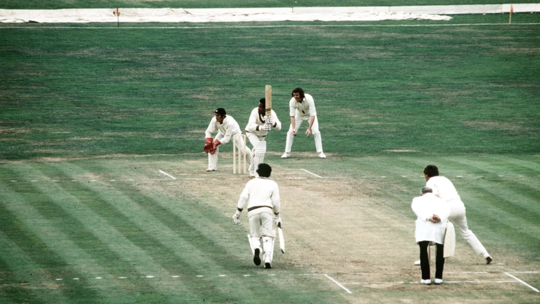 England and West Indies faced each other for the first time after World War II at the Test match played on 21 January 1948.