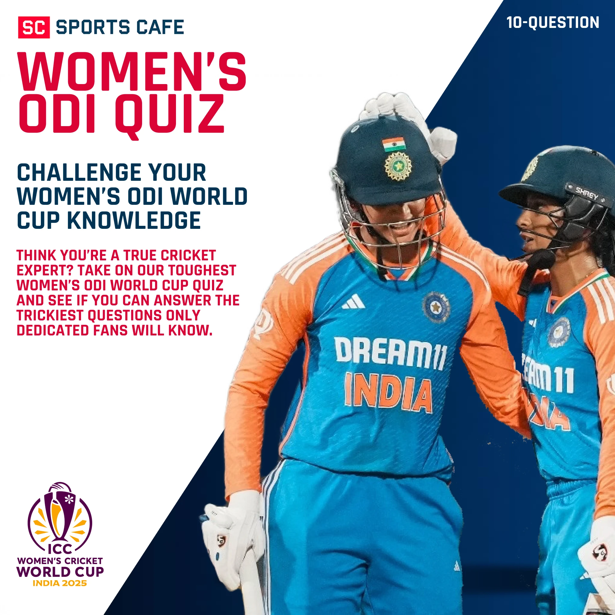 The Ultimate Googly Quiz – Challenge Your Women’s ODI World Cup Knowledge