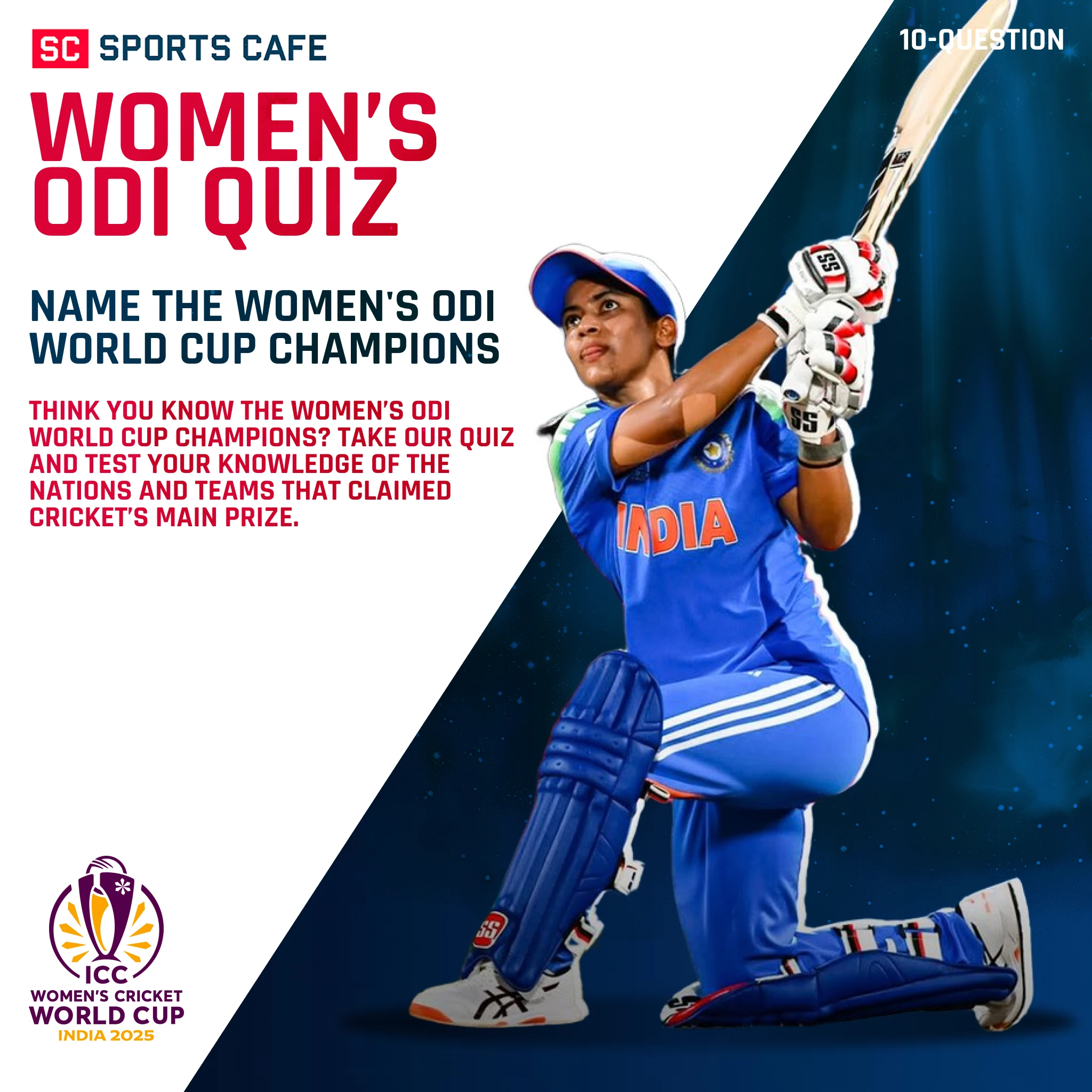  Queens of Cricket: Name the Women's ODI World Cup Champions