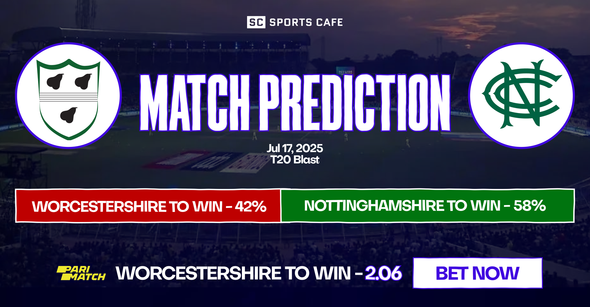 worcestershire vs nottinghamshire match prediction.