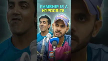 Karma Turns Gambhir Into Dhoni!😱#cricket #cricketshorts #gautamgambhir #msdhoni #manojtiwari