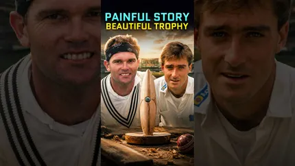 The Hidden Tragedy Behind Cricket's Most Beautiful Trophy 😢🏏 #Cricket #viral #engvsnz